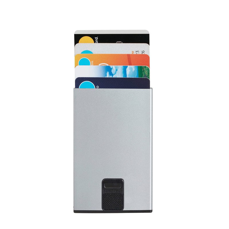 Samsonite Alu Fit SLG, Unisex Card Cases, Grau (Aluminium), 10.2
