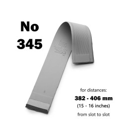 Fagas The Original Fagas Strap No 345. Rubber Seat Webbing with Metal Clips. Danish