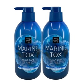 Mise-en-scène Marine Tox Shampoo for Oily Scalp (2 700g) / 미쟝센 마린톡스 지성 두피용 샴푸 700g 2개