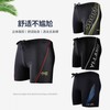 a843 Plus Size Men's Anti-Embarrassment Boxer Swim Trunks Full XL Size 54.00 kg-66.50 kg / 8612 Men's Dark Blue (Pictured) Swim Trunks 10ea