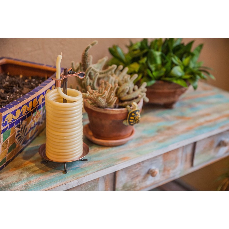 Candle by the Hour 48-Hour Candle Refill, Eco-friendly Natural Beeswax
