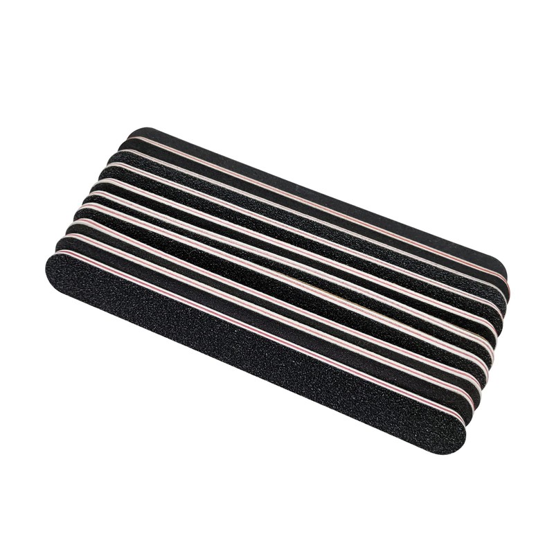 HeeYaa Nail File 10 PCS Professional Double Sided 100/180 Grit