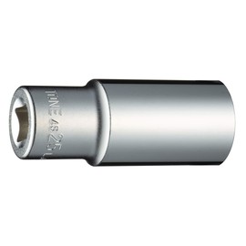 Tone Deep Socket (6 Angle) 4S-25L Drive Angle 0.5 inch (12.7 mm) (1/2 inch), Double Side Width 1.0 inches (25 mm)