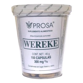 Wereke 150 Cápsulas Prosa Sabor Sin sabor