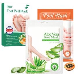 Foot Mask, Callus Socks, Foot Mask Moisturising, Repairs Rough Heels, Dead and Effectively Removes Papaya + Avocado