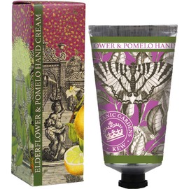 Sanwa Trading English Soap Company KEW GADEN Series Cue Garden Series Luxury Hand Cream Luxury Hand Cream, Elderflower & Pomelo Elderflower & Pomelo Elderflower & Pomelo, 0.2 fl oz (5 ml) (x 1)