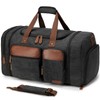 Celvetch Canvas Duffle Bag for Travel 50L Expandable Travel Duffel