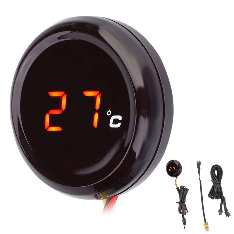 Digital Thermometer Water Temperature Meter Gauge for Honda / Kawasaki