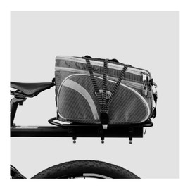 Jindizi Bike Luggage Fixed Strap Rope, High-Strength Elastic Bicycle Trunks Bungee Cords with 2 Hooks for Trolleys, Bicycles and Motorcycles, 68CM