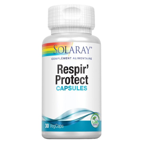Solaray Respir'Protect 30 gélules végétales