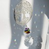 H&D Crystal Rainbow Suncatcher, Hanging Metal Pendant
