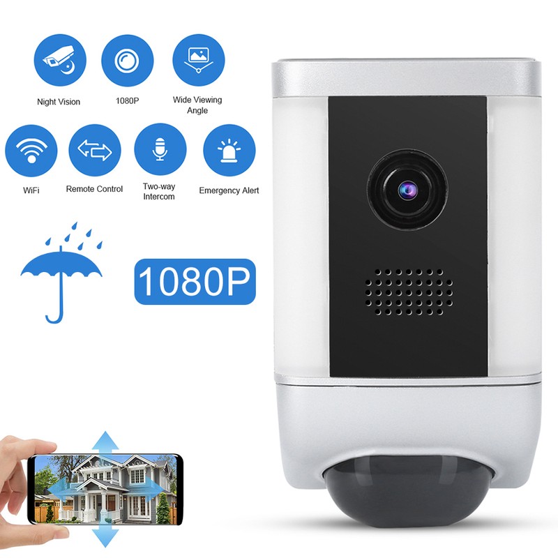 Freecam L860 1080P Wifi Camera Spotlights Night Vision 2‑Way Audio