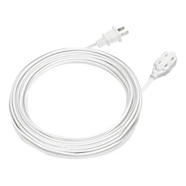 Multicontacto de 3 tomas Adir 974 color blanco largo del cable de 2m 13A