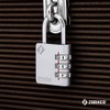 Zarker XD35 Combination Lock, 3-Digit Padlock for School Gym Sports