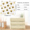 Mnsruu Lovely Little Bee 6 Pack Dish Towels, Kitchen Cloth