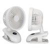 USB Desk Clip On Fan Intelligent Digital Display 3 Blades