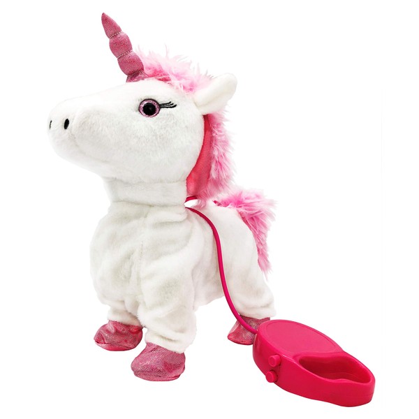 MEVA Unicorn Toys, Walking and Singing Unicorn Toy Pet with