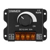 KEYGMA LED Strip Light Dimmer, DC 12-24V 30A PWM Knob
