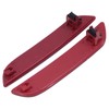 Rear Reflector Rear Light Cover Bumper Rear Bumper Trim Red
