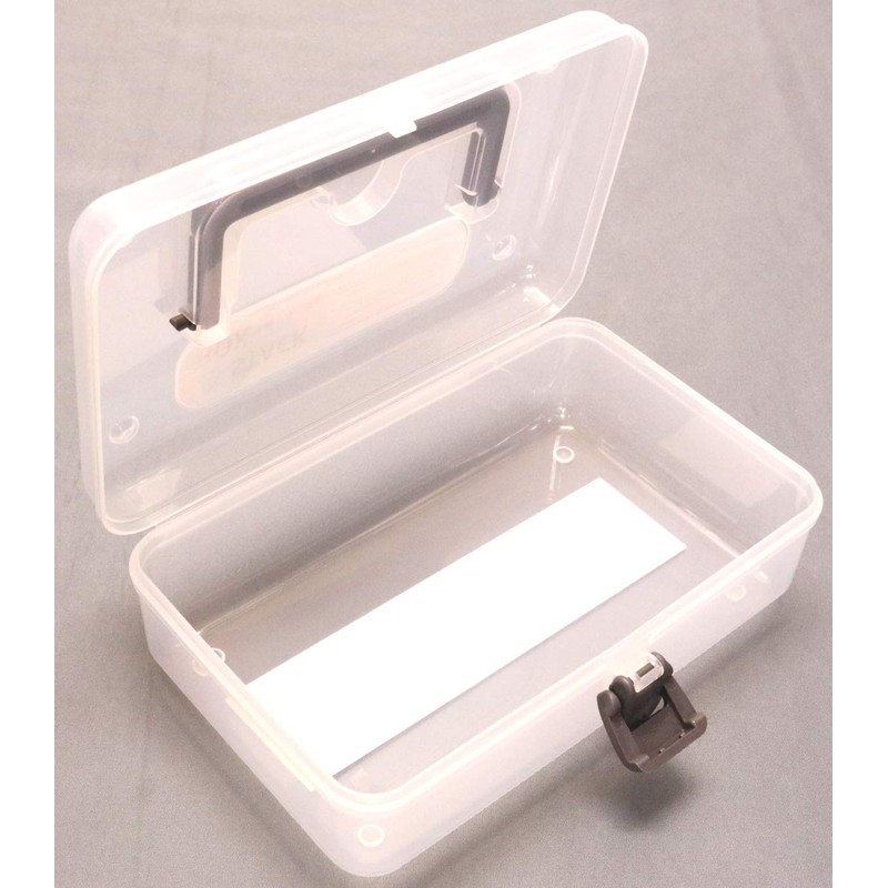 Kokubo Industrial Co., Ltd. Storage Case Stack Box Clear 7×13×20cm