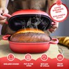 PROCHOP Dutch Oven for Bread Baking 9x6 Inch - 2.5QT