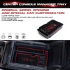 x xotic tech Interior Center Console Black Storage Organizer +