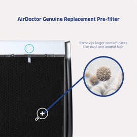 AIRDOCTOR AD5000 / AD5500 FITS BOTH MODELS Genuine Replacement Pre-Filter Captures Larger Contaminants like Dust and Animal Hair | MADE BY AIRDOCTOR