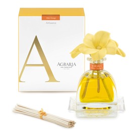 AGRARIA Bitter Orange Scented AirEssence Diffuser, 7.4 Ounces with Reeds and Flowers