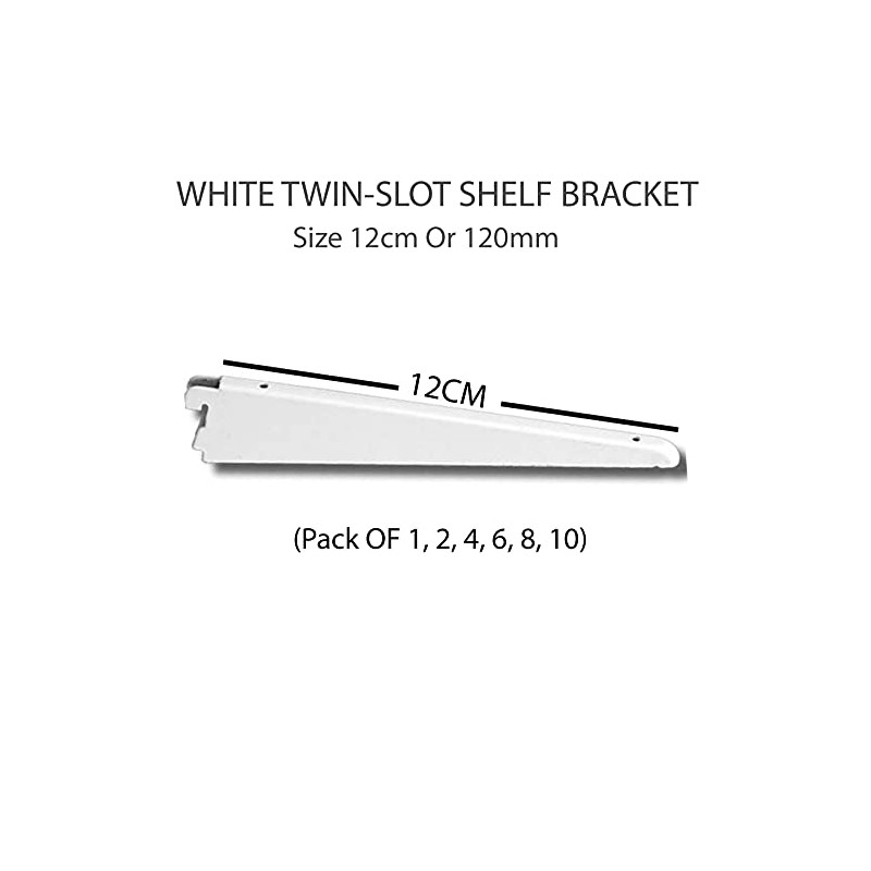 Super HD 10 Pack 12cm OR 120mm White MSF Twin