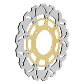 SFriding Front Brake Disc Rotors and Pads Kit for Suzuki GSXR 600 750 2006 2007 GSXR1000 2005-2008 VZR1800 Boulevard M109 R R2 RZ 06-14