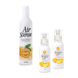 Air Scense Essential Oil Air Freshener, Non-Aerosol, 7 Ounce, 3 Pack (Very Citrusy Bundle)