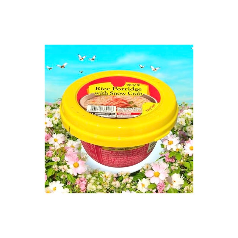 Porridge Soup Group (2 PACKS, SNOW CRAB PORRIDGE)