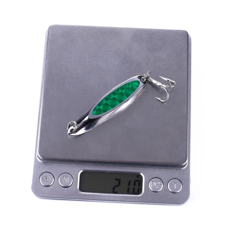 BESPORTBLE 5pcs Sequins Fishing Lures Beveling Hook Baits for Anglers