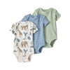 little planet by carter's Baby 3-Pack Short Sleeve Bodysuits made