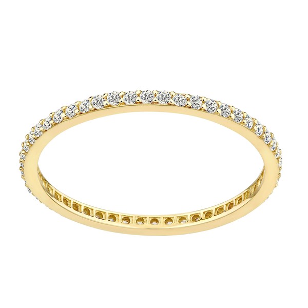 Old English Jewellers 9ct Yellow Gold Stone Set Full Eternity