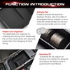 Xotic Tech Car Center Console Organizer Tray Armrest Glove Secondary
