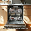 Stainless Steel Kitchen Utensils Set with Wood Handle, 18/10 Metal