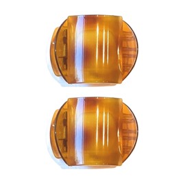 Mia Super Clamps Strong Comfortable Contoured Jaw Clamp Barrettes with Hidden Spring for Women, Teens, Girls, Updos, Thin Hair, Small Size - Tortoise Brown (2 pcs)