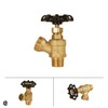 Midline Valve 6834 Boiler Drain Valve with Stuffing Box 1/2