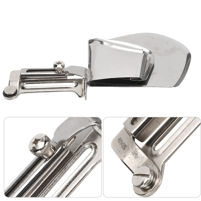 Sewing Machine Binder Lockstitch Presser Foot Hemmer Rolled Hem Binding