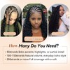 100 Strands Feather Crochet Hair 18 In Deep Crochet Hair