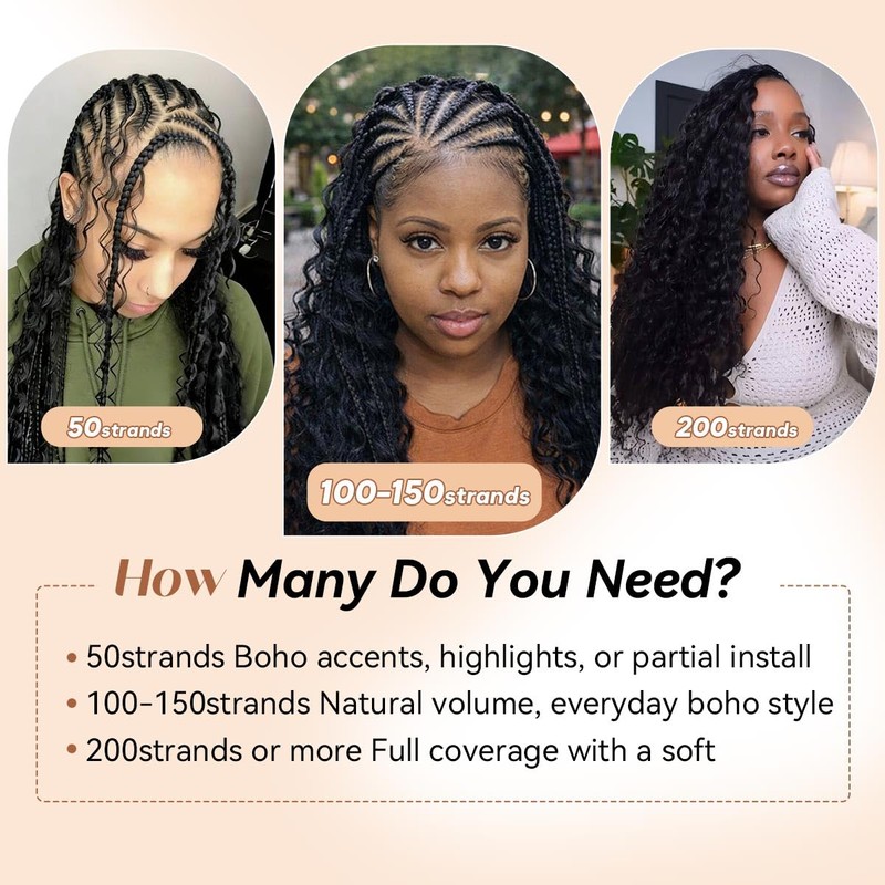 100 Strands Feather Crochet Hair 18 In Deep Crochet Hair