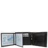 Mens Soft Genuine Leather Wallet and Credit Card Holder Black