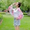 Sun Protective Shawl with Flared Sleeves Cooling Arm Sleeve Covers