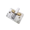CABLEPELADO 1A 250V White Cabinet Door Contact Switch Push Button