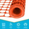 Houseables Plastic Mesh Fence, Construction Barrier Netting, Orange, 4'x100' Feet,