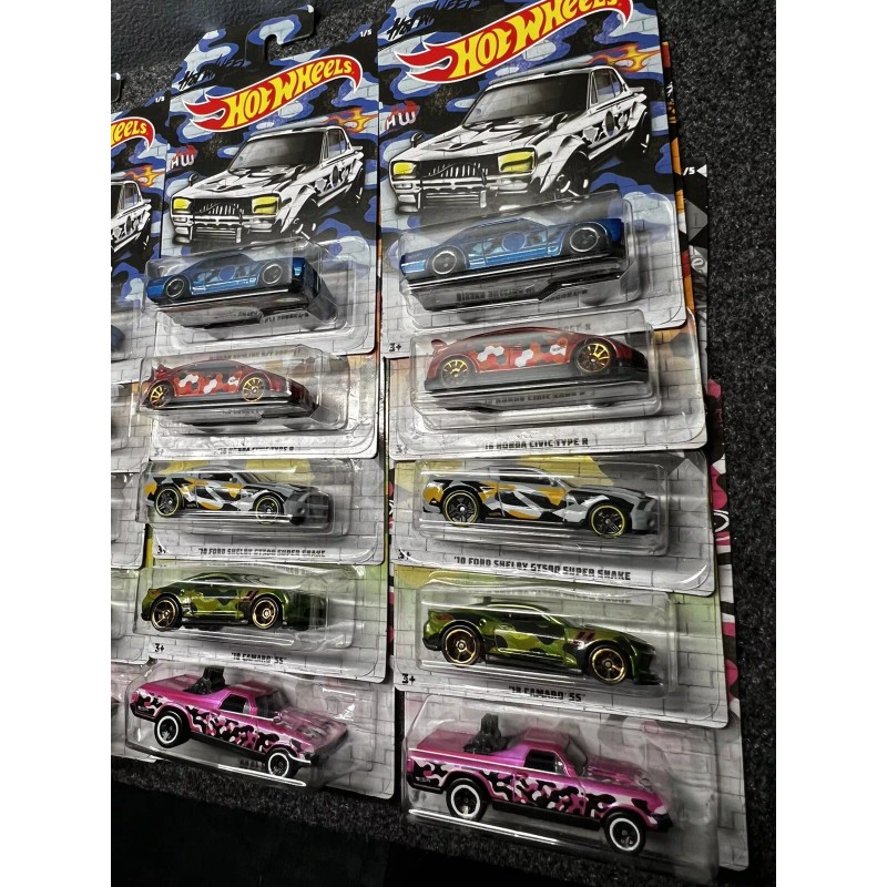 Hot Wheels - Camouflage Series -Full Sets