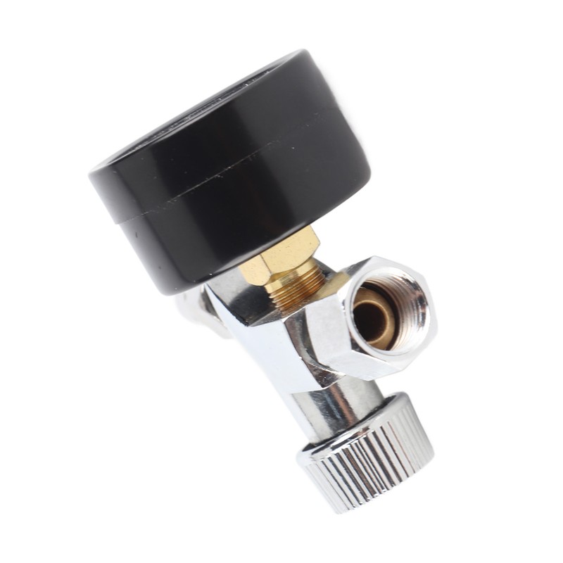 Mini Adjustable Spray Gun Air Regulator With Pressure Gauge Diaphragm