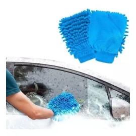 Innovaciones Kit 2 Guantes Plumero Micro Fibra Multiusos Polvo