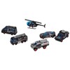 6pcs Children Alloy Car Model Kid Cute Simulated Car Helicopter